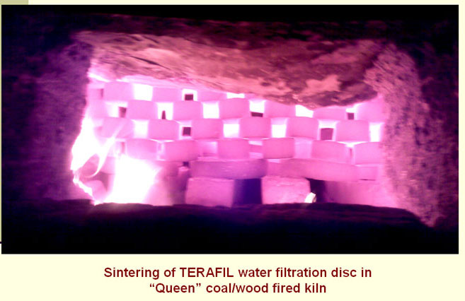 Sintering Of Terafil Water Filtration Disc
